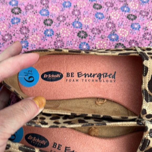 Dr Scholls leopard print espadrilles like new - Picture 7 of 7